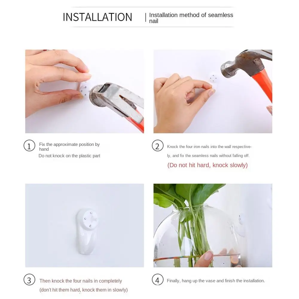 Description Picture 6 of itemBall Flower Pot Wall Hanging Planter Glass Hydroponic Vase Plant Wall Mounted Fish Tank Transparent Durable Sturdy Glass Bottles