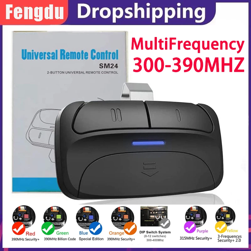 UniversalRemoteControlGateOpenersLearningButton310MHz315MHz