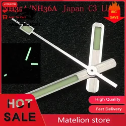 Japan C3 Super Lume Green Luminous Three - Dimensional Watch Hands (Fit 2824 2836)