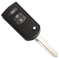 Jingyuqin กุญแจรีโมทสําหรับ MAZDA M2 Demio M3 Axela M5 Premacy M6 Atenza 5WK43449D หรือ 5WK43449E หรือ 5WK43449F 315/433MHz 3