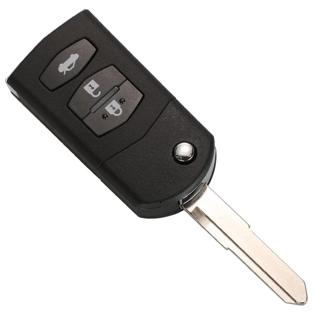 Jingyuqin กุญแจรีโมทสําหรับ MAZDA M2 Demio M3 Axela M5 Premacy M6 Atenza 5WK43449D หรือ 5WK43449E หรือ 5WK43449F 315/433MHz 3