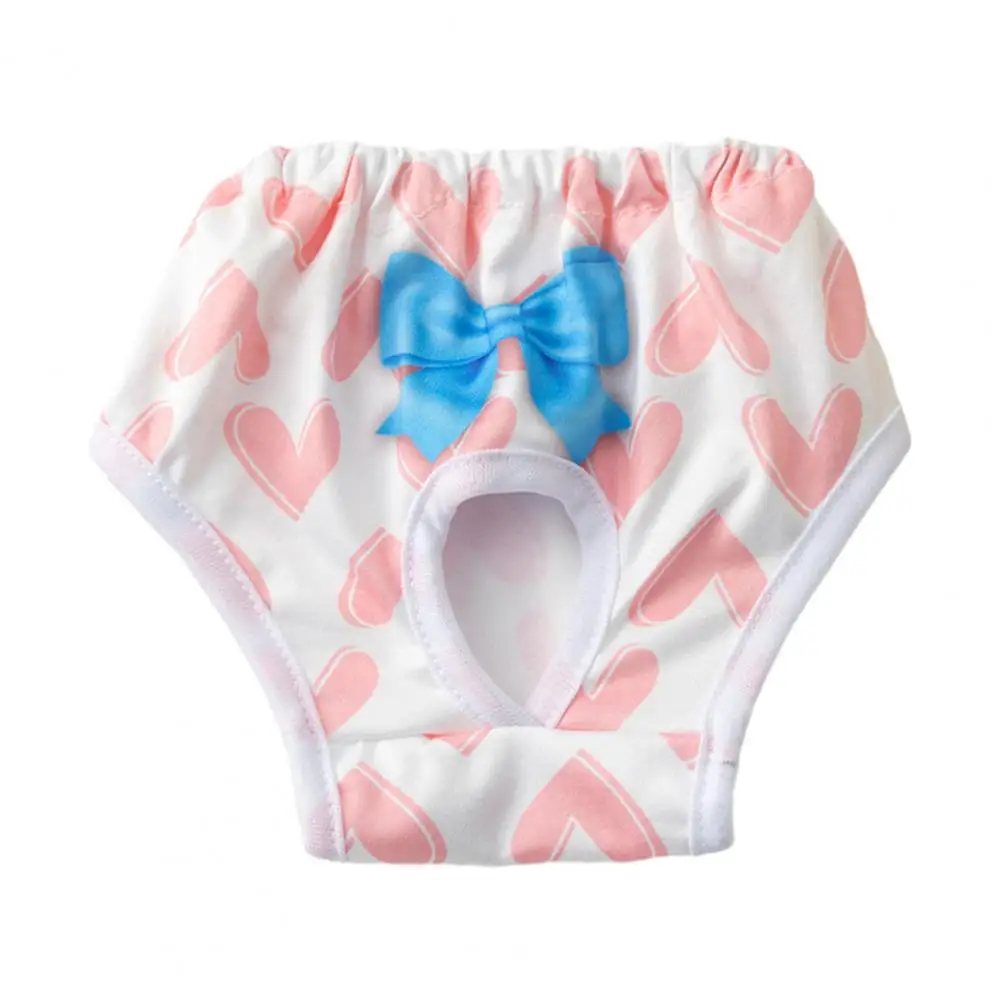 Title 9, 1Pc Cute Dog Diapers for Heat Comfortable Absor...