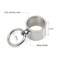 COUYA 2018 Stainless Steel Circle Inlay Punk Rock Cool Girl Friendship Rings Christmas Gift To Sister Prevent Allergy 2