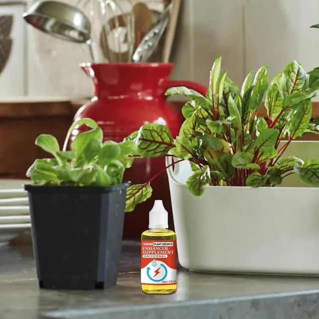 Növénynövekedés Műtrágya Tápanyag-Oldat Multifunkcionális Kiegészítő Gyökérzet Stimulátor Elősegíti A Gyökérkert-Ellátást - Image 3