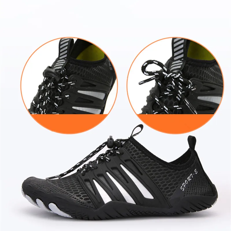 Mens Quick-Dry Breathable Surfing Wading Shoes Unisex Beach Sneakers Water Sports Shoes Womens Non Slip Upstream Swimming