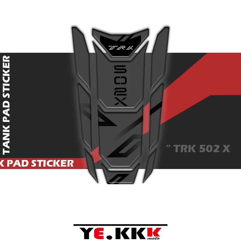 3D Fuel Gas Tank Pad Protector Decal Stickers Full TRK 502X TRK502X 502