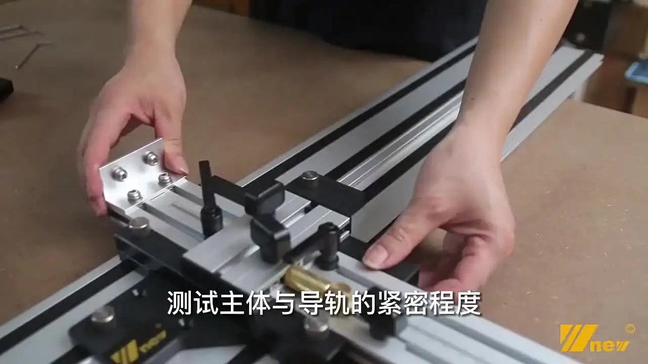 Wood Router Slotting Locator Adjustable High Precision Slotting Machine