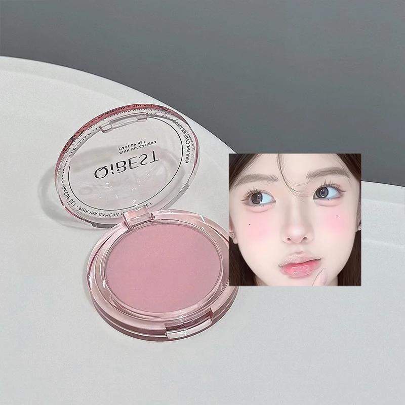 Set trucco multiuso Rossetto liquido 4 pezzi, 1 polvere pressata, 1 fard viso, 1 eyeliner, 1 mascara, 1 matita per sopracciglia Cosmetici coreani - immagine 4
