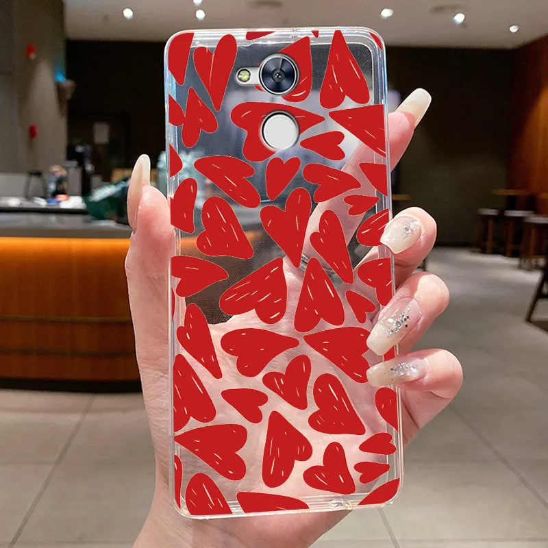 Shockproof Clear TPU Phone Case with Unique Rabbit Lamp and Puppy Design