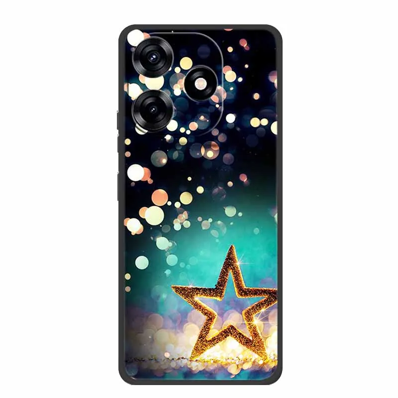 Enhanced Shockproof Black Silicone Phone Case - Stylish & Durable Back Cover Coque