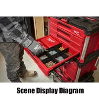 Milwaukee PACKOUT Stackable Drawer Tool Box 48-22-8442 48-22-8443 48-22-8444 48-22-8447 Heavy Storage Case Tool Accessories 2