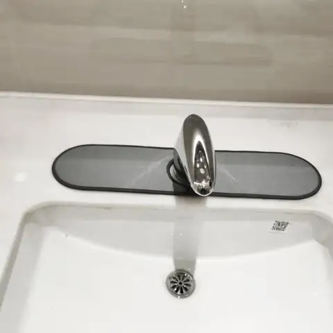 Faucet Water Absorbent Mat Sink Splash Guard Microfiber Faucet Splash Catcher Countertop Protector For Kitchen Bathroom