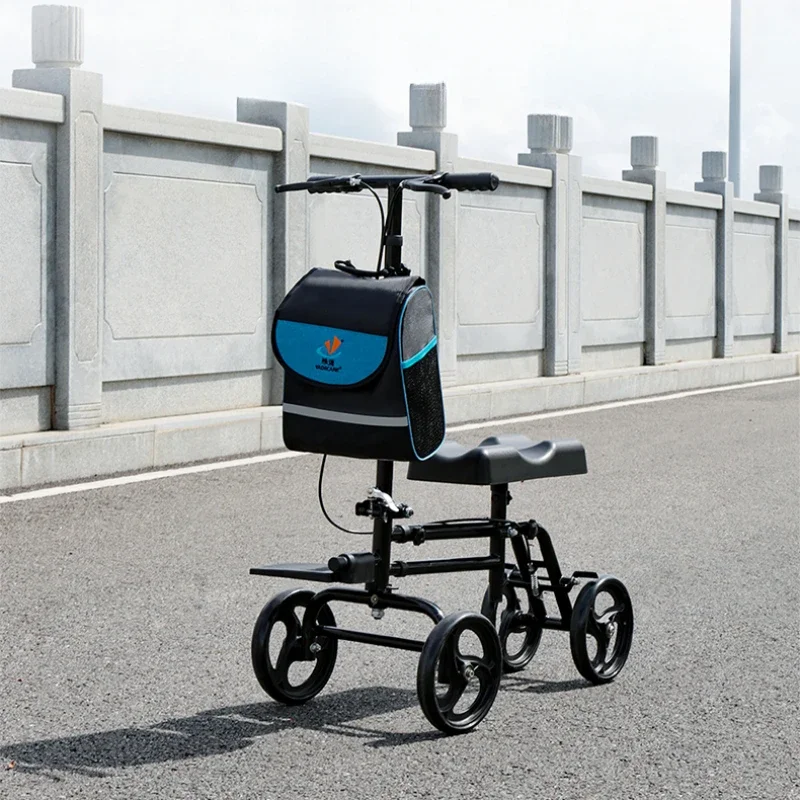 Foot Fracture Convenient Walking Aid, Post-Op Rehabilitation Walking Aid, Comfortable Cane Walker, Ankle Injury Aid