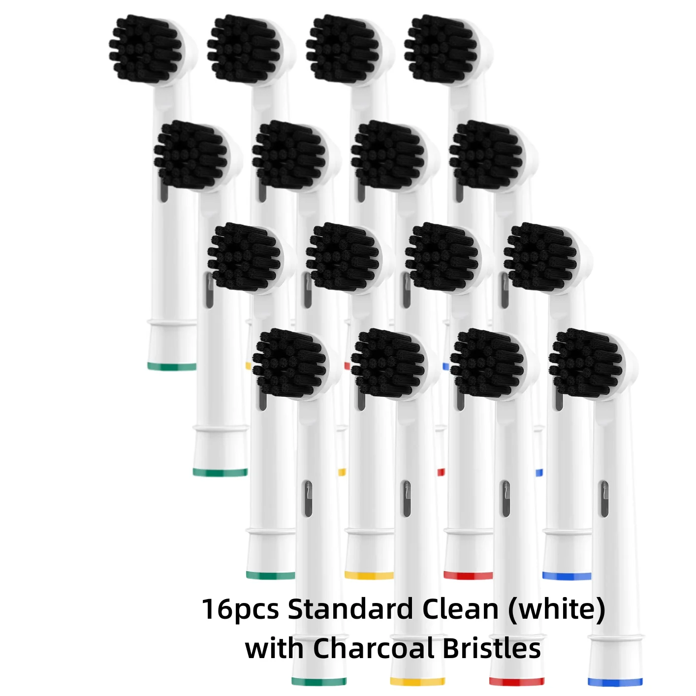 Premium Replacement Brush Heads - Pack of 16/20 for Sensitive and Cross Action Cleaning
