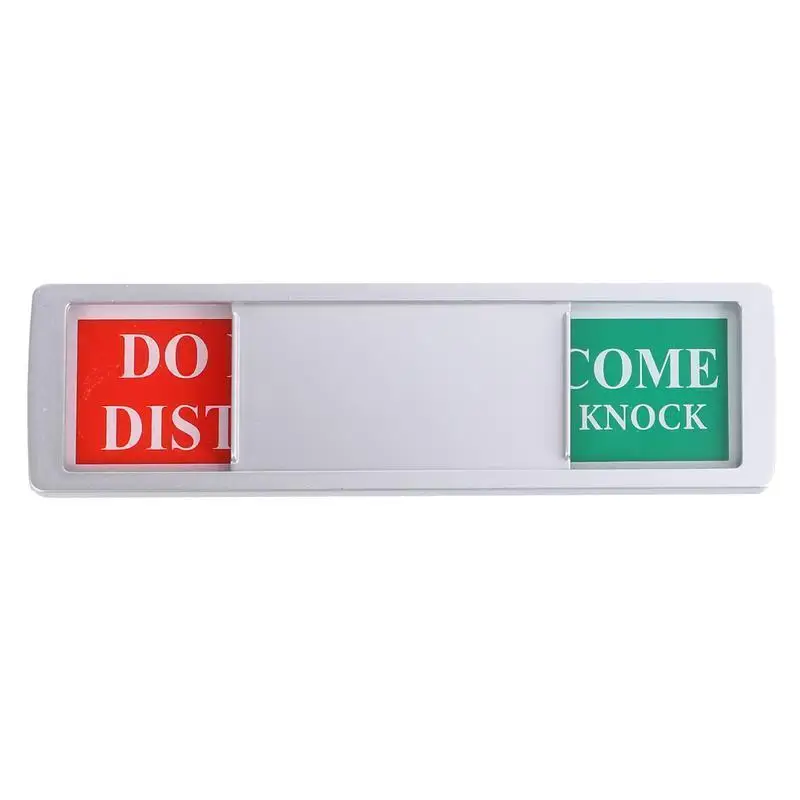 Panneau Coulissant "Vacant/In Use" Pour Porte - Indicateur De Confidentialité Bureau, Salle De Bain (17,8 X 5,1 Cm) - 6