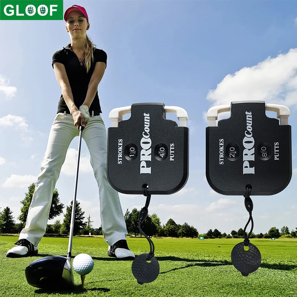 Shot Stroke Counter Clicker Count Golf Score Mini Golf Shot Counter 2pcs Mini Golf