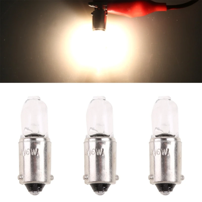 10Pcs  LED  H6W 434 BAX9S 12V 6W  Ʈ ȸ ȣ  Anti-stroboscopic C2R LED 