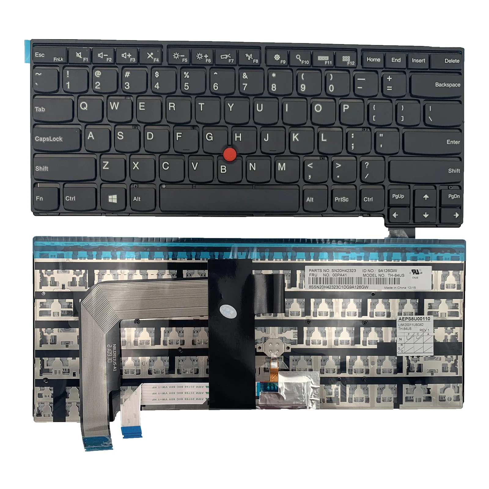 

Quality higher laptop keyboard for Lenovo Thinkpad 13 2nd (20J1-20J2) New S2(2nd Gen 20J3) T460S T470S SN20K44182 01AV070 NO Bac