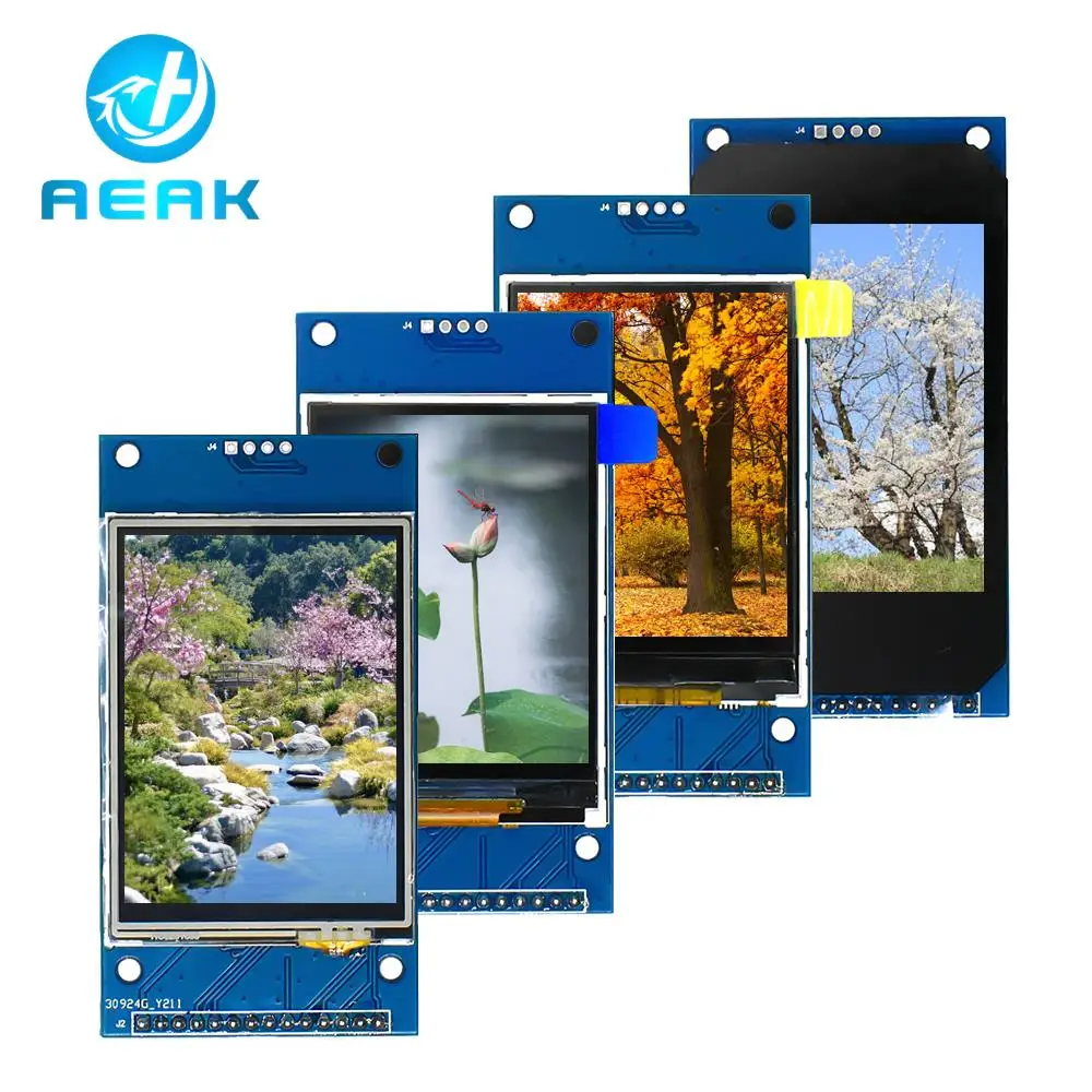 New 2.4 inch capacitive touch screen module IPS HD SPI serial LCD capacitive screen ST7789 driver