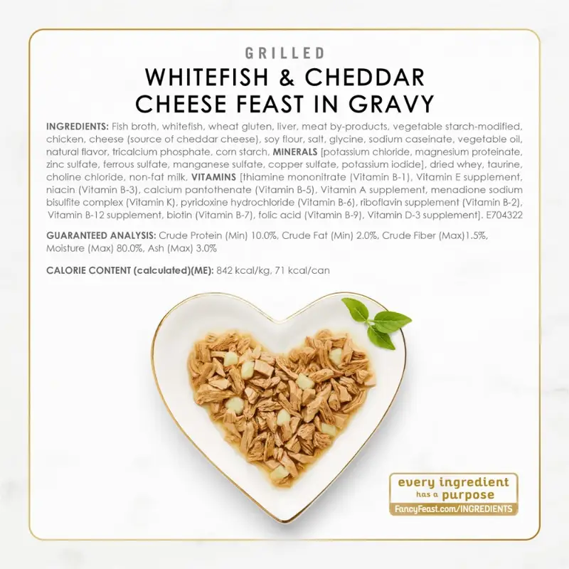 Purina Delights Wet Kitten Food with Cheddar Cheese Flavor, Grilled Texture, 3 oz Cans High-Protein, Tender in Sauce, Perfect f - Image 6