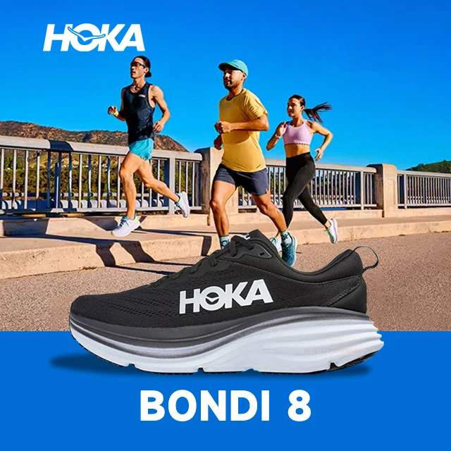 

Оригинальные кроссовки HOKA Rocket X2 Bondi 8 для мужчин и женщин, профессиональные кроссовки с сетчатым верхом для марафона, Классические Низкие кроссовки