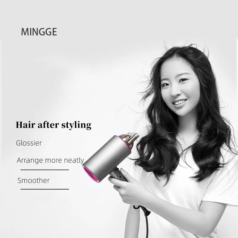 Hot Selling Foldable Hair Dryer 1800W Powerful Quick Dry Constant Temperature Negative Ion 220V Or 110V Hair Dryer 2