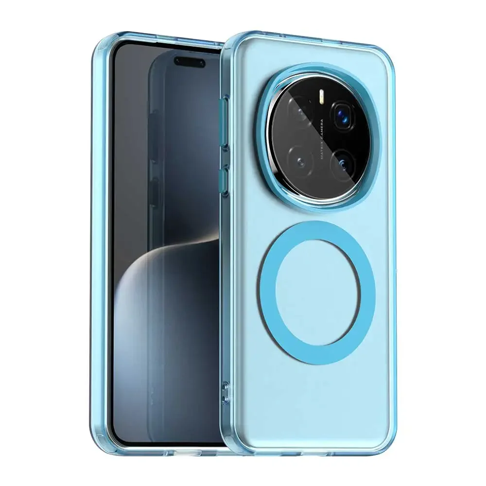 Candy Color Shockproof Magnetic Phone Case with Magsafe