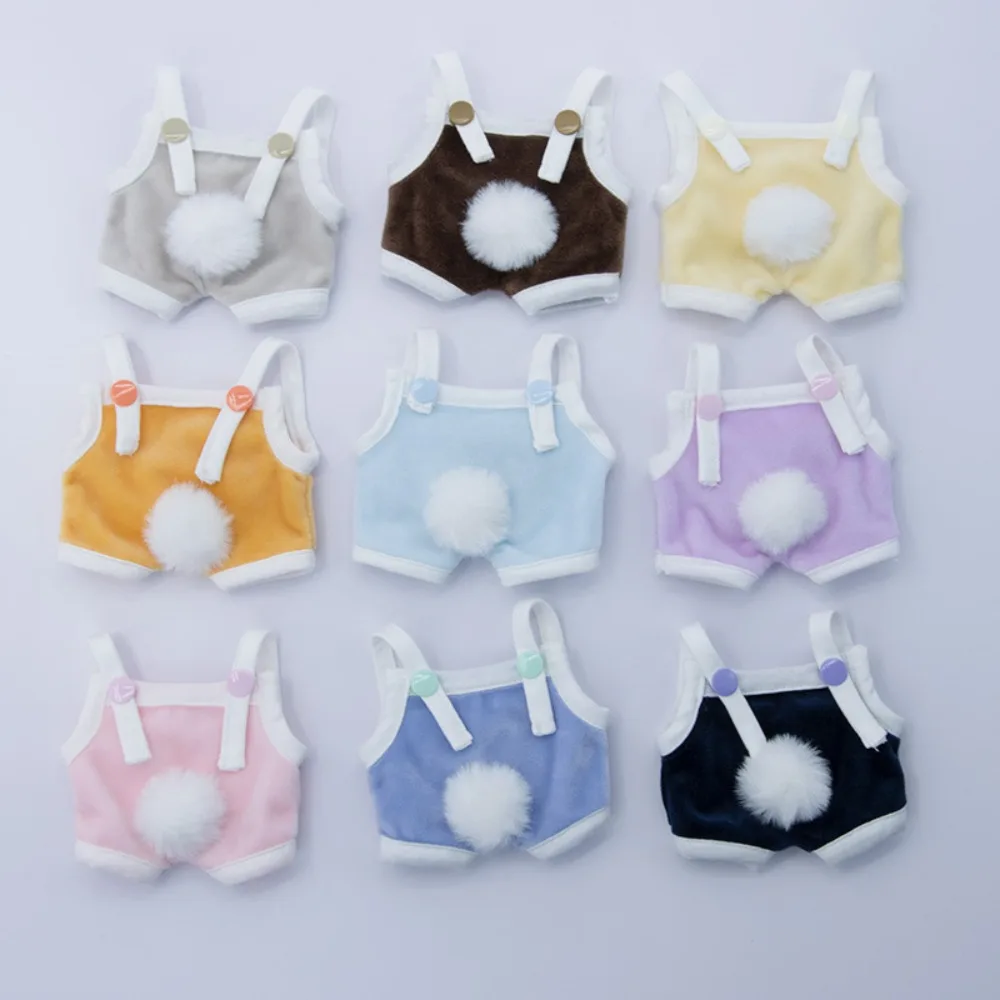 

Dolls Accessorie Cotton Doll Cartoon Clothes Cartoon Pattern Jumpsuits Doll Cute Pajamas Jumpsuits Rabbit Ear Kids Toy