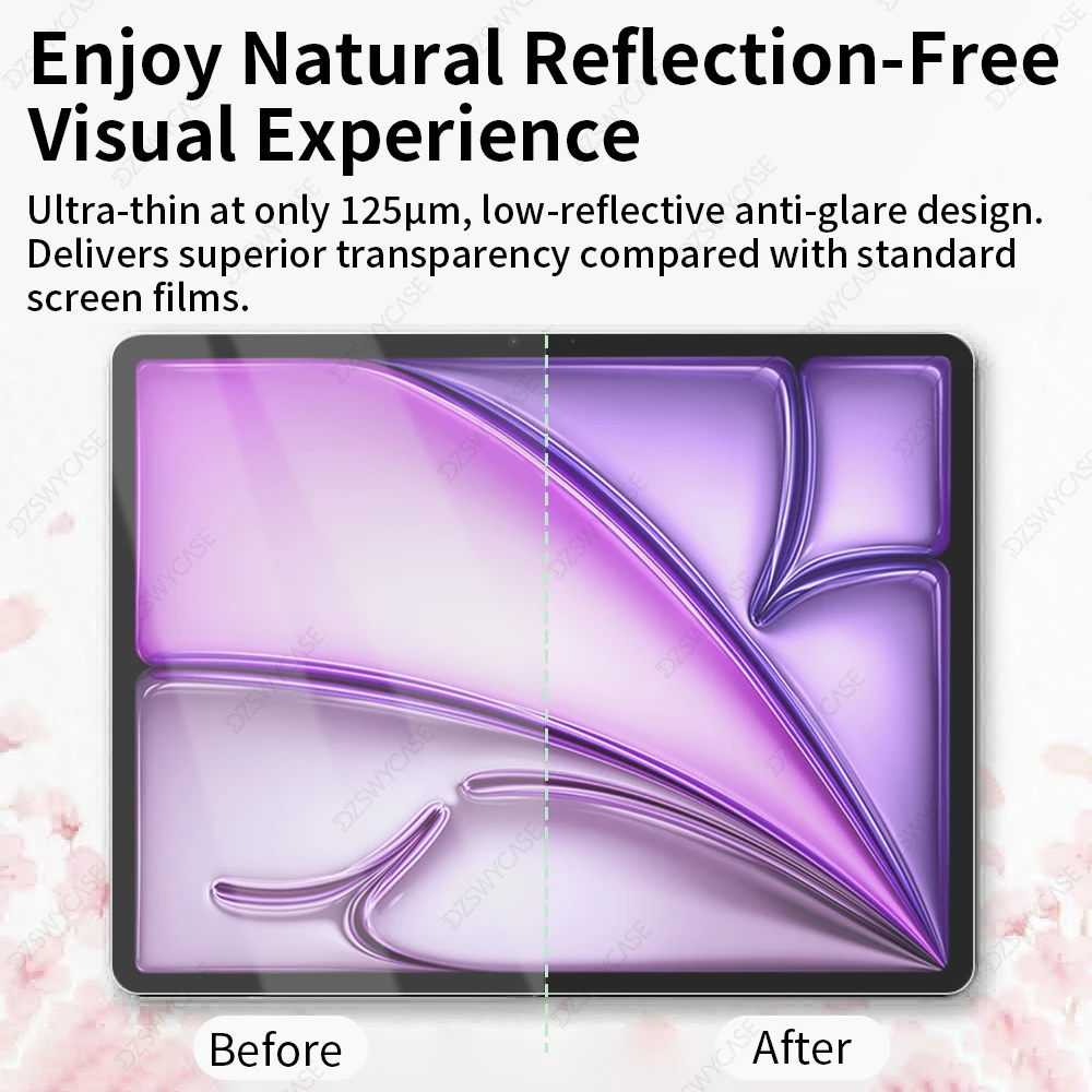 Paper Feel Matte PET Screen Protector Film for iPad - Enhanced Drawing Experience