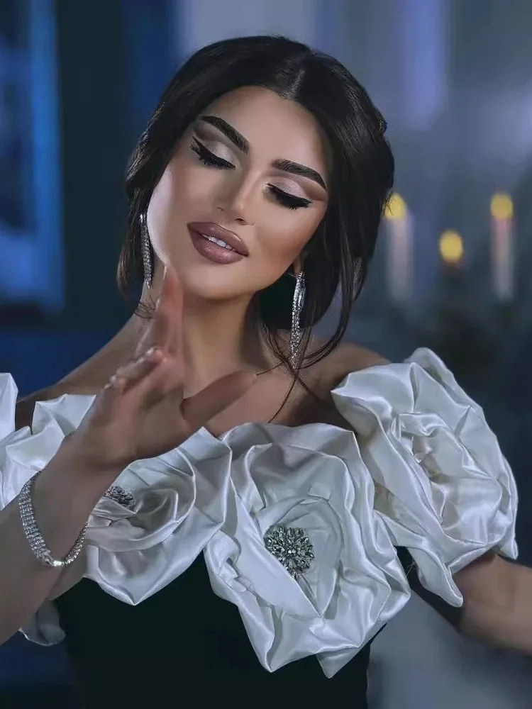 Wmstar Dress Wholesale European American Sophistication Summer White Flower Bandage A High End French Light Evening 2025