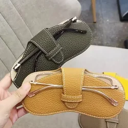 Portable Eyewear Bag Ins Style Creative Leather Eye Glasses Case Sunglasses Storage Bag Myopic Glasses Protective Cover