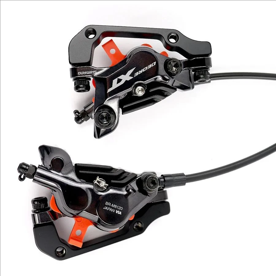 4ピストン　SHIMANO ZEE ディスクブレーキ　前後セット　油圧ブレーキ 油圧式ディスクブレーキ,4ピストン,軽量,オイル圧,xcトレイル