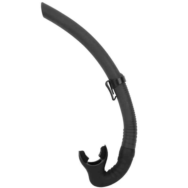 Silicone Snorkel All Wet Breathing Tube Underwater Swimming Diving Snorkeling Professional Adults Swim Pool Air Tube
