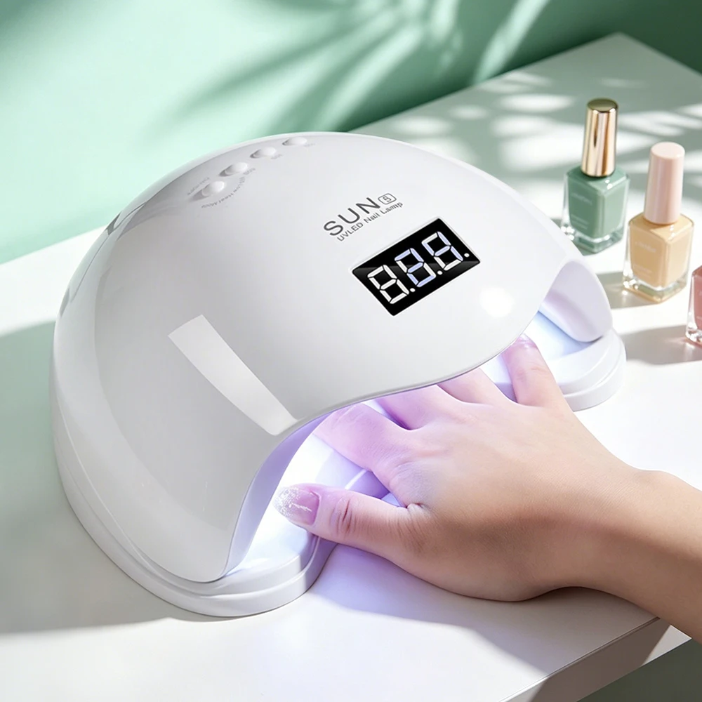 Lámpara de Uñas UV LED DianaBeauty, Secador de Uñas con 24 LED, 4 Ajustes de Temporizador y Pantalla, Lámpara UV Portátil para Curar Esmalte de Gel
