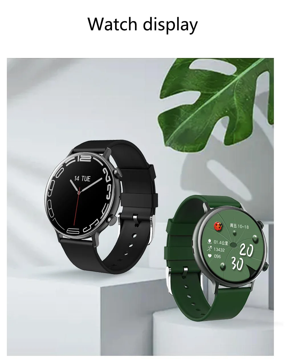 2022 New Fashion Bluetooth Answer Call Smart Watch women Full Touch Dial Call Fitness Tracker IP67 Waterproof Smartwatch women