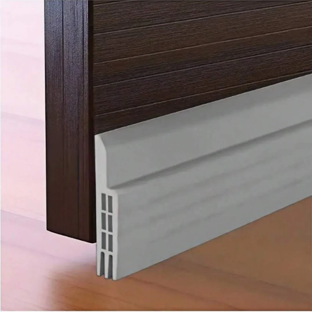 1m Door Bottom Seal Strip - Under Door Weatherstrip & Draft Stopper Seal