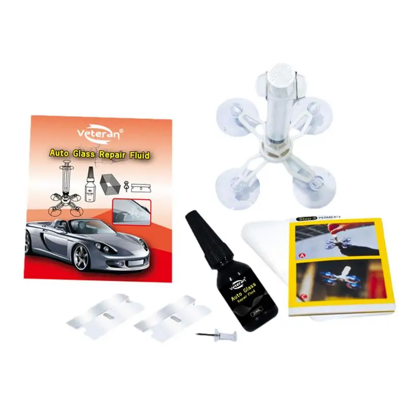 

Car Windshield Crack Repair Effective Windshield Repair Kit for Crack Multi-Functional Car Windshield Repair Kits Supplies
