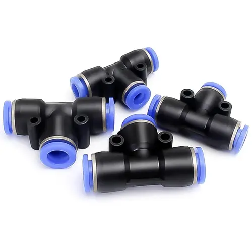 Pneumatic Fittings Quick Connector Air Hose Tube Connectors Plastic PU PY 4mm 6mm 8mm 10mm 12mm Push Into Pluglug - Image 5