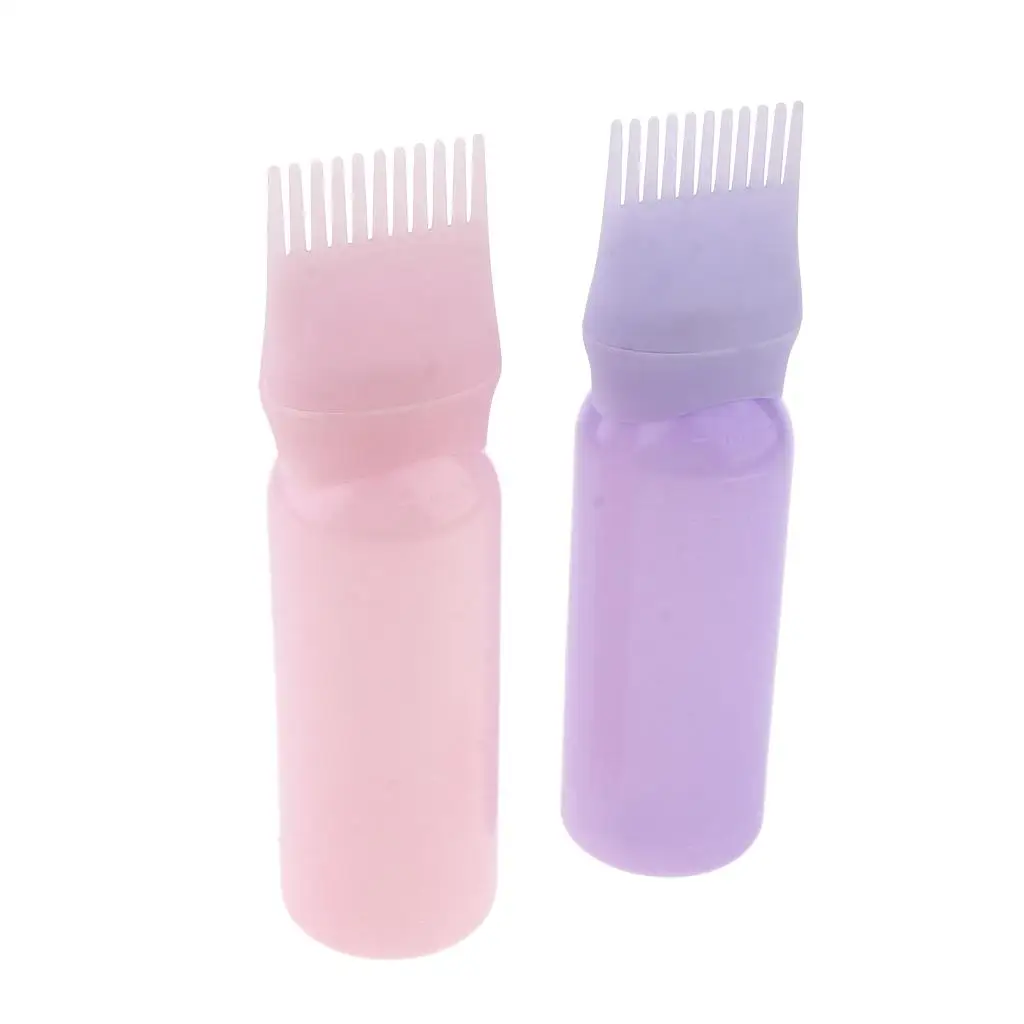 Comb Applicator for Parting Hair And Applying Oils/Other Treatments - 4 Ounce, 2Pcs