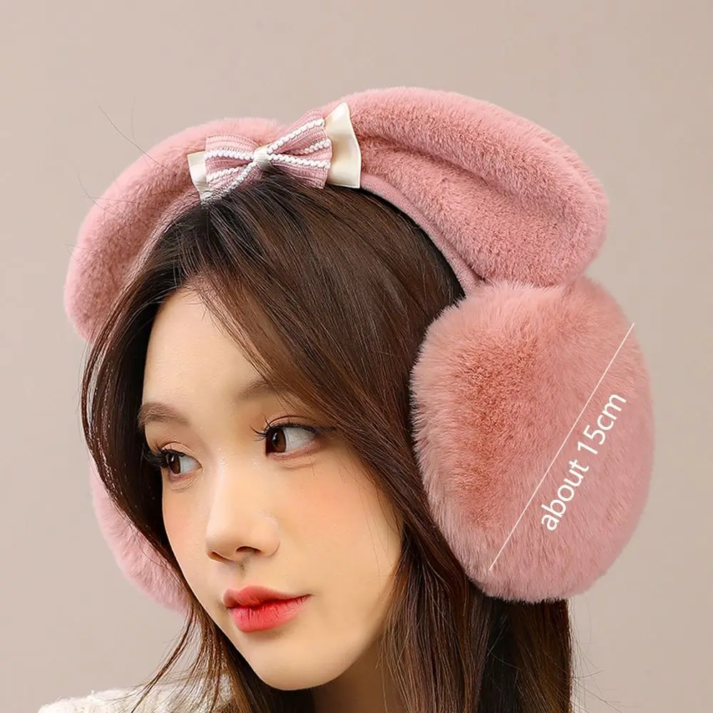 Plush Ear Cover Earmuffs for Cold Weather Outdoor Riding