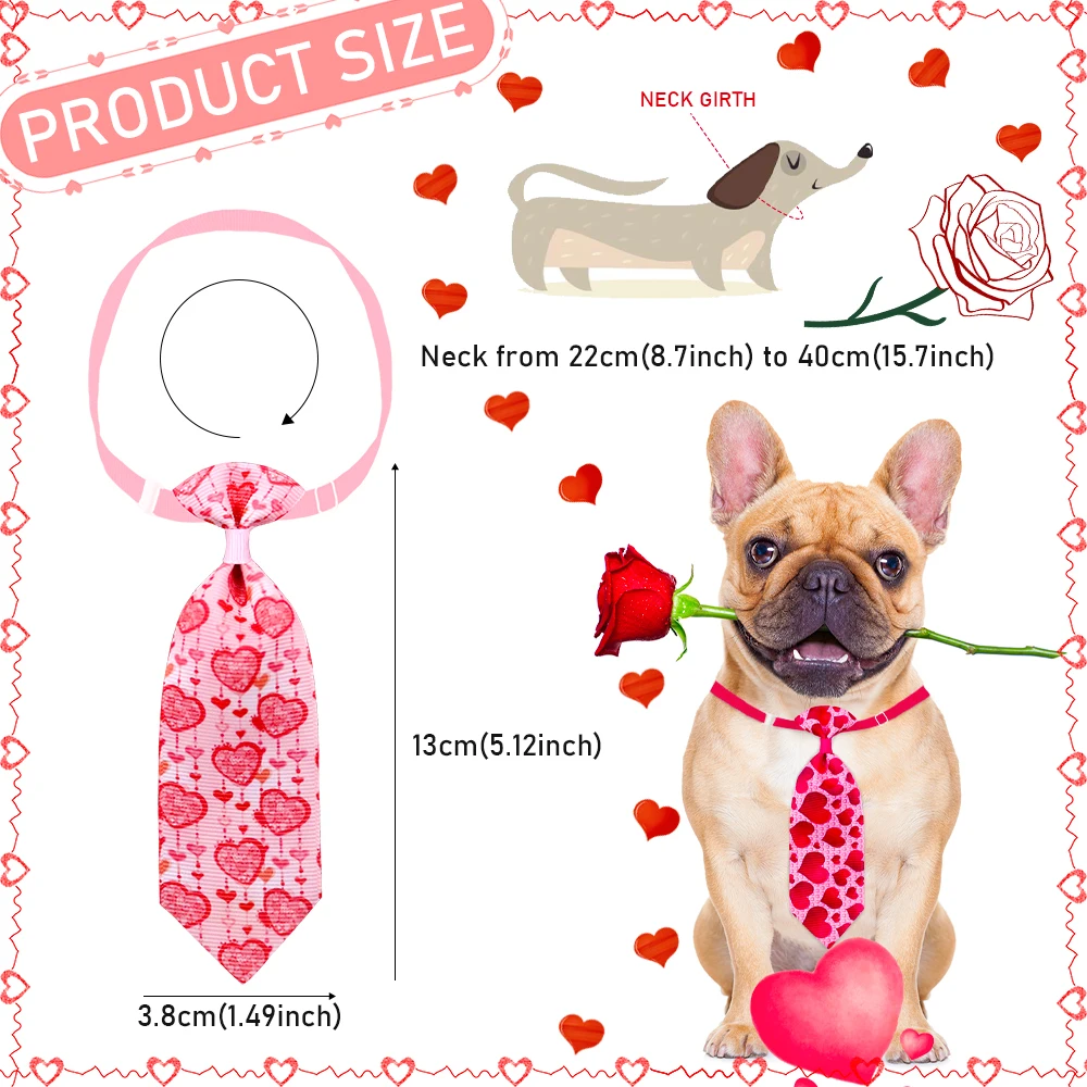 10pcs Dog Tie Small Dog Gromoong Accessories Pet Dog Cat Bowties Neckties Small Dog Puppy Bow Tie Pet Supplies For Small Dogs 2