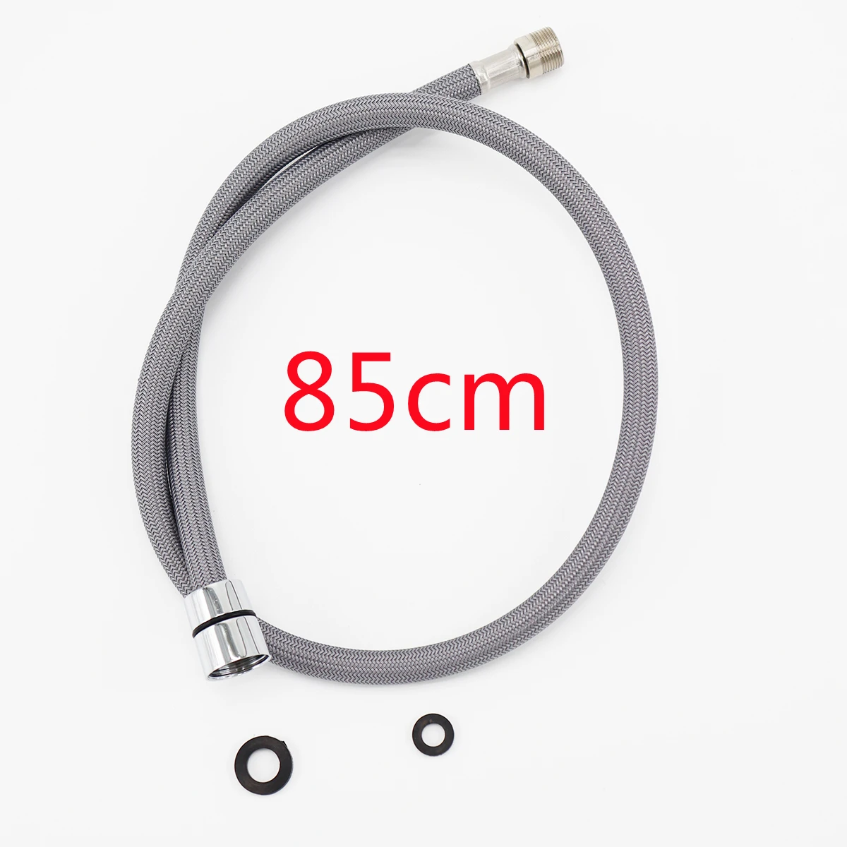 Plumbing Hose Water Pipe Plumbing Supply Hose 50cm/60cm/85cm F1/2 M15*1 Nylon Braided For Kitchen Pull Out Faucet
