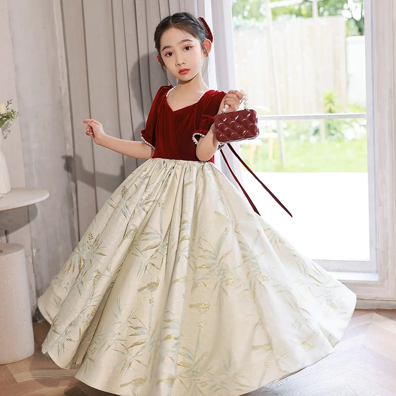 Girls Dresses Flower Lace Girl Dress Frock For Wedding Long Evening Gown  Children Designs Kids Party Wear Teenager Maxi Tutu From Toyshome, $20.8 |  DHgate.Com