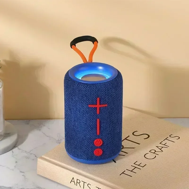 T500G Mini Fabric Card Insert Small Speaker Desktop Decoration Wireless Bluetooth Speaker Portable Outdoor