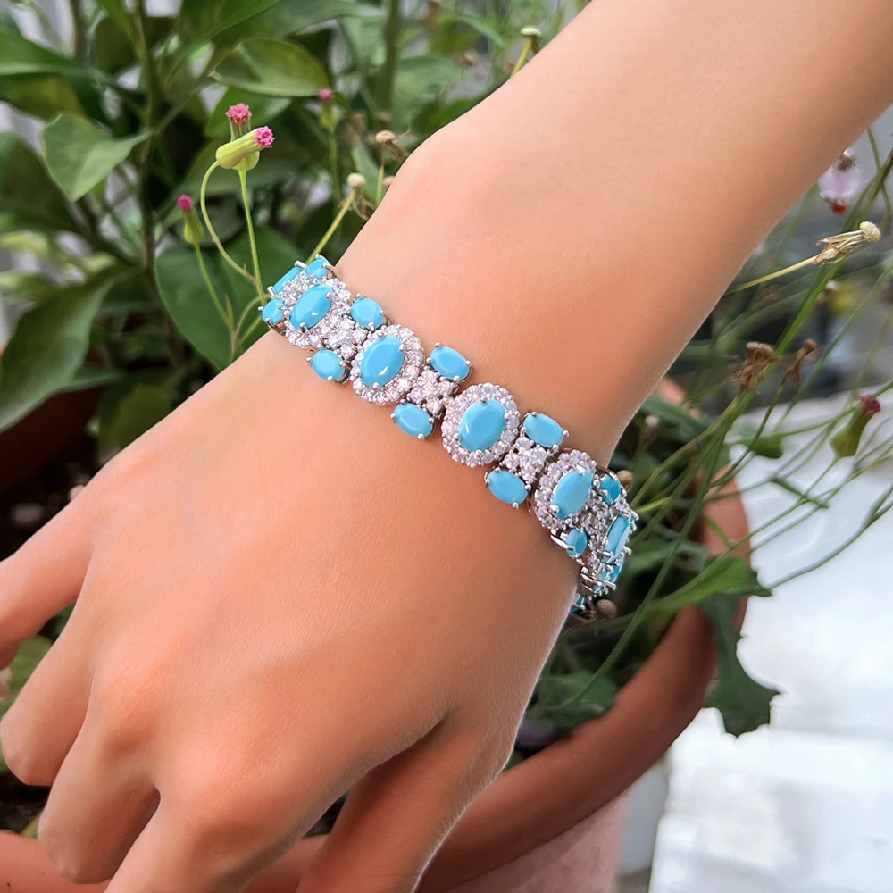 アクセサリー Indian Jewelry Silver Turquoise Bangle il_340x270.2909650709_b1s1.jpg