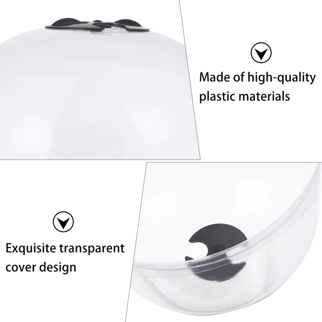6 Pcs Kerti Cloche Növények Kültéri Címkék Címke Műanyag Houtövények Élő Beltéri Kupola Csengő Borítás - Image 2