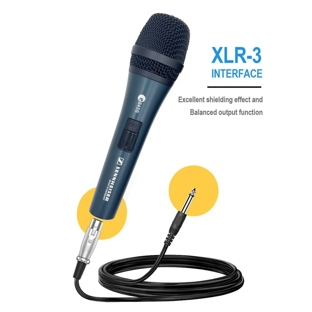 Sennheiser    ī̵ ̳ ڵ  ũ,  ̺  , E845S 