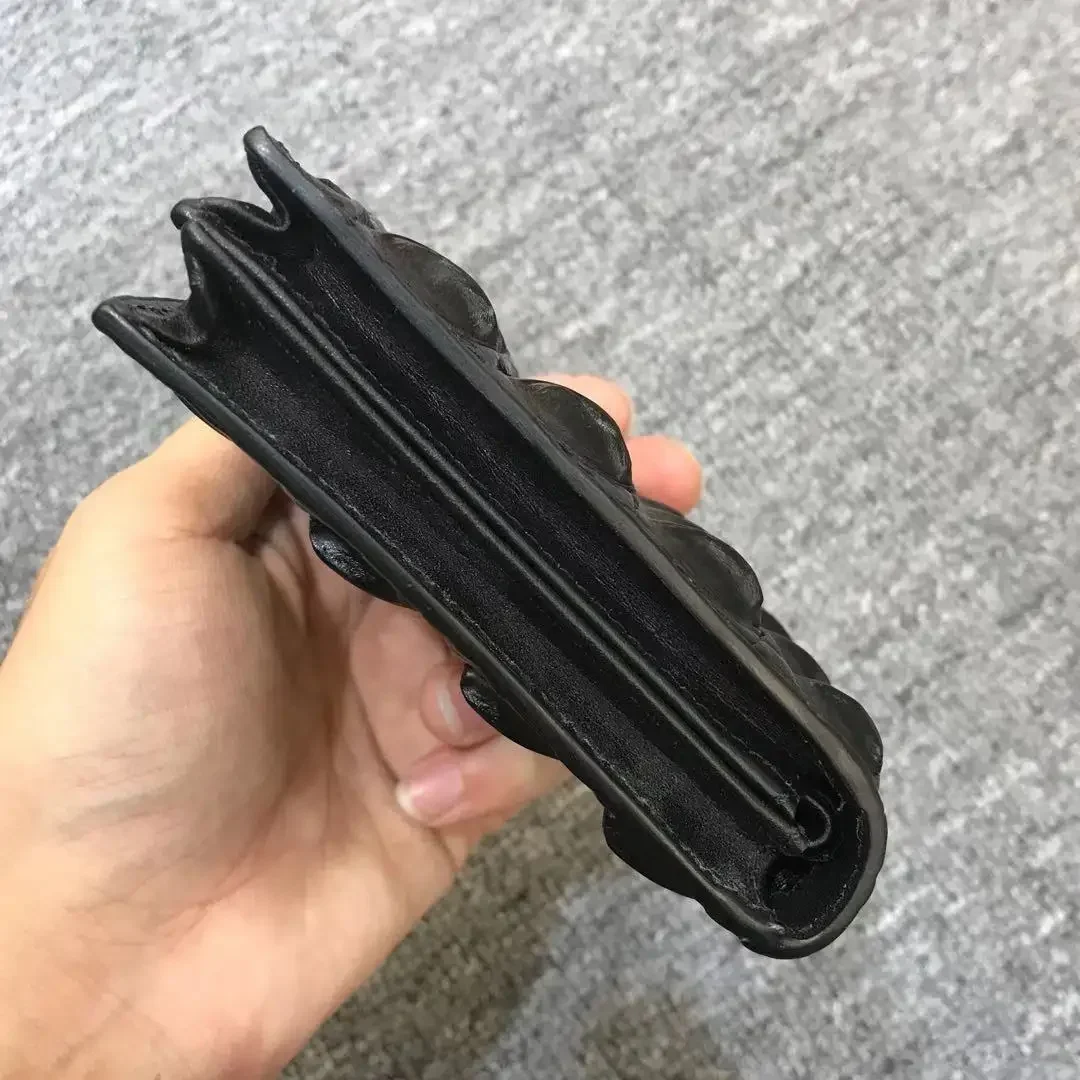 2024 New Fashion Business Men's Alligator Wallets Crocodile Genuine Leather Short Wallet Boy Brand Luxury Card Holder Purse 4