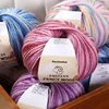 50g/Roll Gradient Cake Yarn Hand Knitted Wool Cotton Yarn Crochet Thread Clothing Hat Scarf DIY Knitting&Crocheting 2