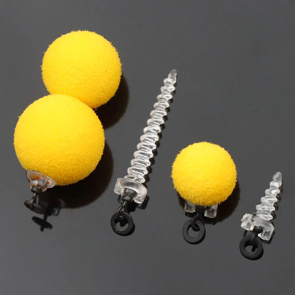 20pcs Carp Fishing Accessories Pop Up Boilie Fishing Bait Screws With